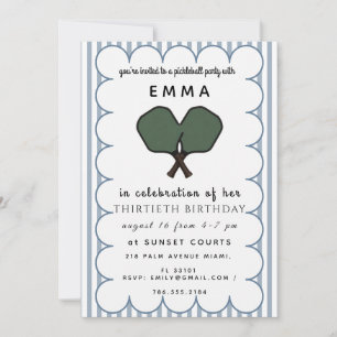Invitation Carton d'invitation élégant pour Baby Shower avec
