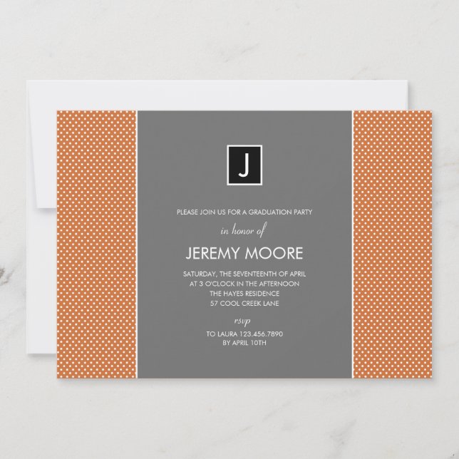 Invitation Carton d'invitation Mini Dots Party (Devant)