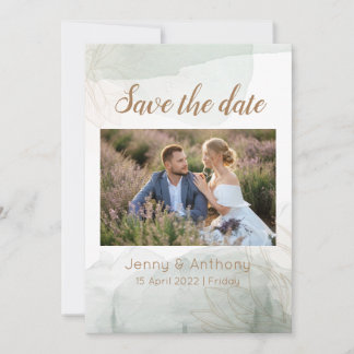 Invitation Carton d'invitation personnalisable pour la date d