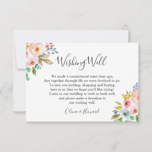 Invitation Carton d'invitation pour la corbeille de mariage a