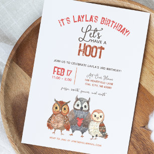 Invitation Carton d'invitation pour l'anniversaire des filles