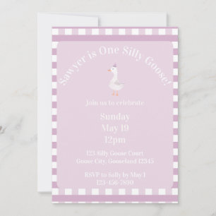 Invitation Carton d'invitation pour le 1er anniversaire de Si