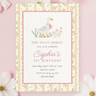 Invitation Carton d'invitation pour le premier anniversaire d