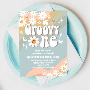 Invitation Carton d'invitation pour le premier anniversaire d