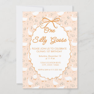 Invitation Carton d'invitation pour un premier anniversaire d
