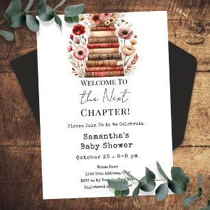 Invitation Carton d'invitation pour une baby shower Vintage B