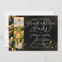 Carton d'invitation pour une fête de remise de dip