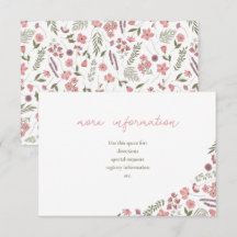 Carton d'invitation pour une fête prénuptiale de f