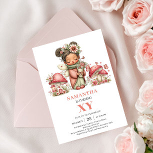 Invitation Carton d'invitation rose pour 3ème anniversaire de