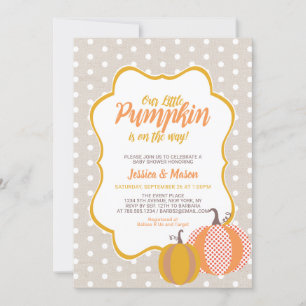 Invitation Carton d'invitation rustique de bébé pour la fête 