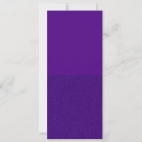 Carton d'invitation vertical avec finition bicolor