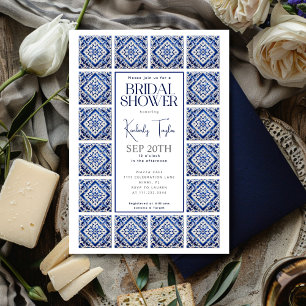 Invitation Cartons de Fête de Fiançailles Italien Méditerrané