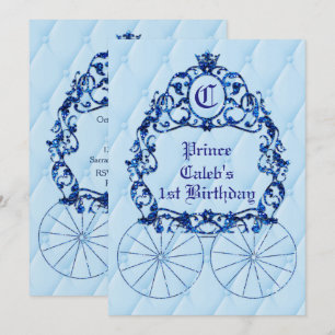 Invitation Cartons d'invitation à la fête du Carrosse Couronn