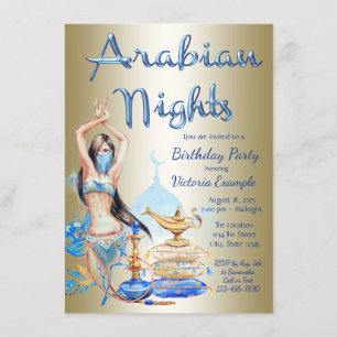 Invitation Cartons d'invitation à une fête d'anniversaire sur