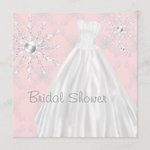 Invitation Cartons d'invitation de fête prénuptiale en robe d