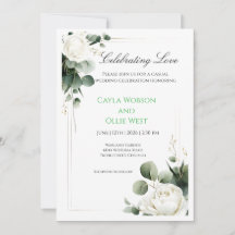 Cartons d'invitation de mariage