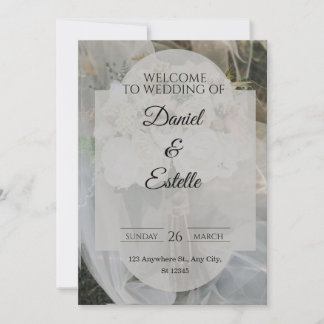 Invitation Cartons d'invitation de mariage