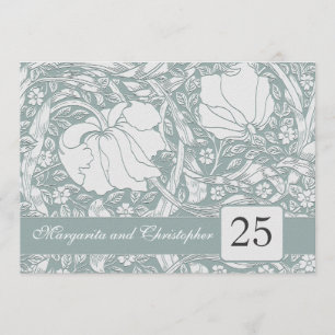 Invitation Cartons d'invitation floraux pour les 25 ans de ma