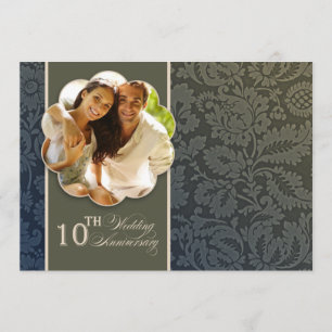 Invitation Cartons d'invitation photo pour les 10 ans d'anniv
