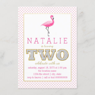 Invitation Cartons d'invitation pour la 2e fête d'anniversair