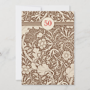 Invitation Cartons d'invitation pour les 50 ans de mariage