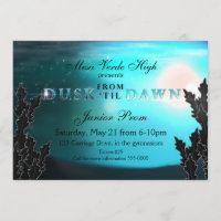 Cartons d'invitation pour mariage, soirée de bal d