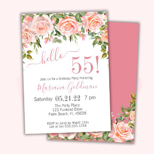 Invitation Cartons d'invitation pour une fête d'anniversaire