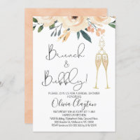 Cartons d'invitation pour une fête prénuptiale ave