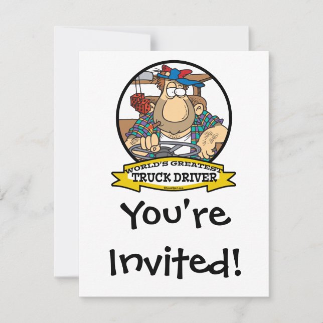 INVITATION CARTOUTE POUR HOMMES DE LA PLUS GRANDE CHAÎNE DE C (Devant)