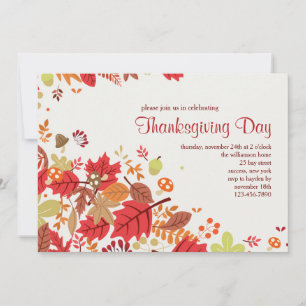 Invitation Cascade Automne