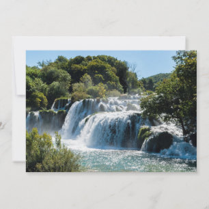Invitation Cascade dans le Parc national de Krka - Dalmatie,