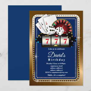 Invitation casino invitation, 7 7 7 Machine à sous