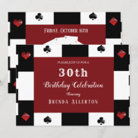 Casino Night Las Vegas Birthday Party