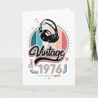 Casque audio vintage depuis 1976