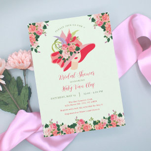 Invitation Casquette de douche nuptiale du Kentuck