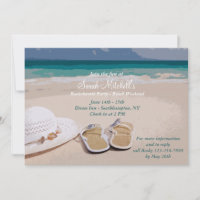 Casquette et Chaussures de plage Bachelorette Fête