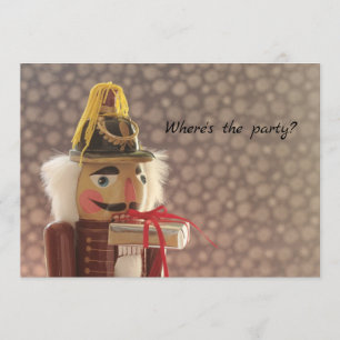 Invitation Casse-noisette avec cadeau argent