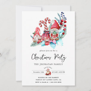 Invitation Casse-Noisette de Noël isolé