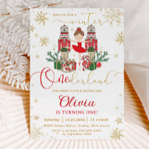 Casse-Noisette Hiver Onederland 1er Anniversaire R