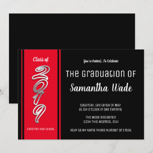 Invitation Catégorie 2019 Diplôme d'études secondaires ou col