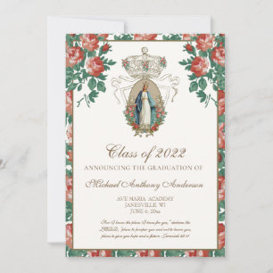 Invitation Catholique Elegant Religieux Mariage Invit
