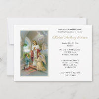 Catholique Jésus Garçon Première Communion Invitat
