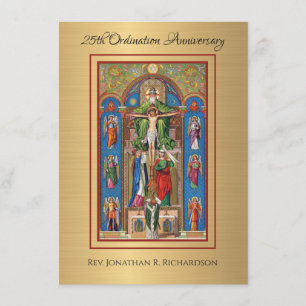 Invitation Catholique Ordination Anniversaire