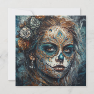 Invitation Catrina Azul