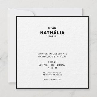 Invitation CC (Chic et classique)