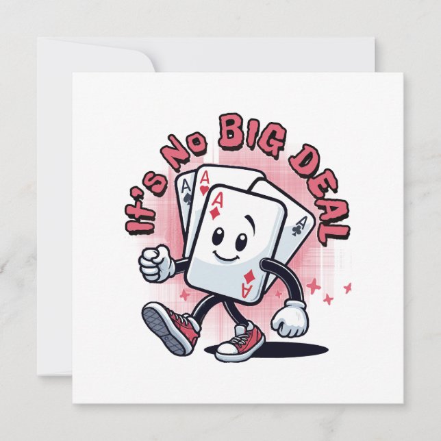 Invitation Ce n'est pas un gros problème (Devant)