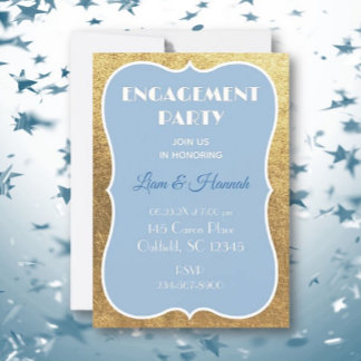 Invitation Célébration de couple ! Fête de fiançailles