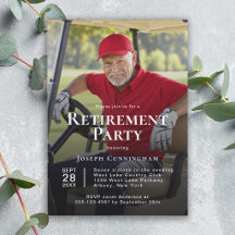 Célébration de fête de retraite en photo personnal