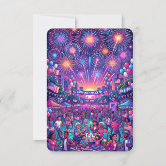 Invitation Célébration de la fête de l'Indépendance du 4 juil