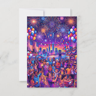 Invitation Célébration de la fête de l'Indépendance du 4 juil